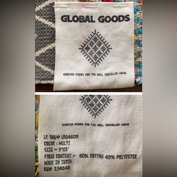 Global Goods Boho Chic Rug - Picture 5 of 6